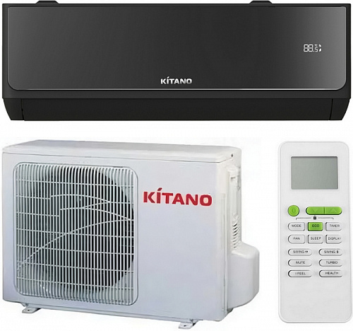 Кондиционер настенный Kitano KRD-Toha-24 (black matte) от интернет-магазина ClimateON